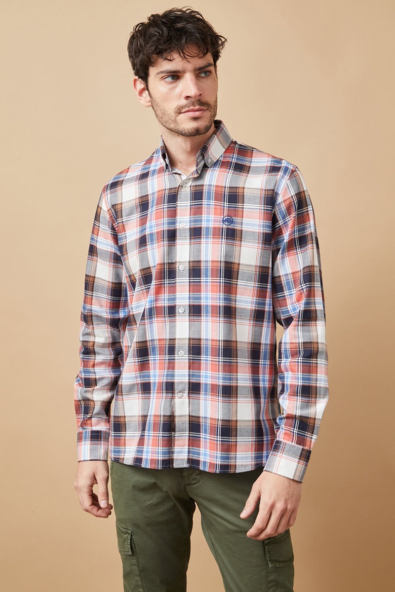 CAMISA CUADROS MULTICOLOR ALTONADOCK