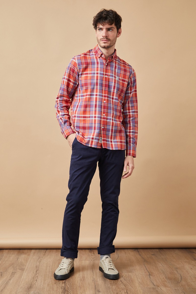  CAMISA CUADROS ROJA ALTONADOCK 