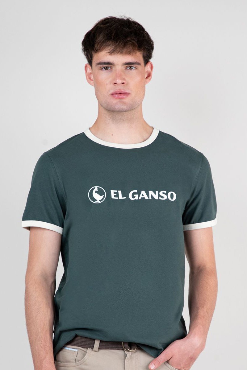Camiseta Logo Ganso Verde
