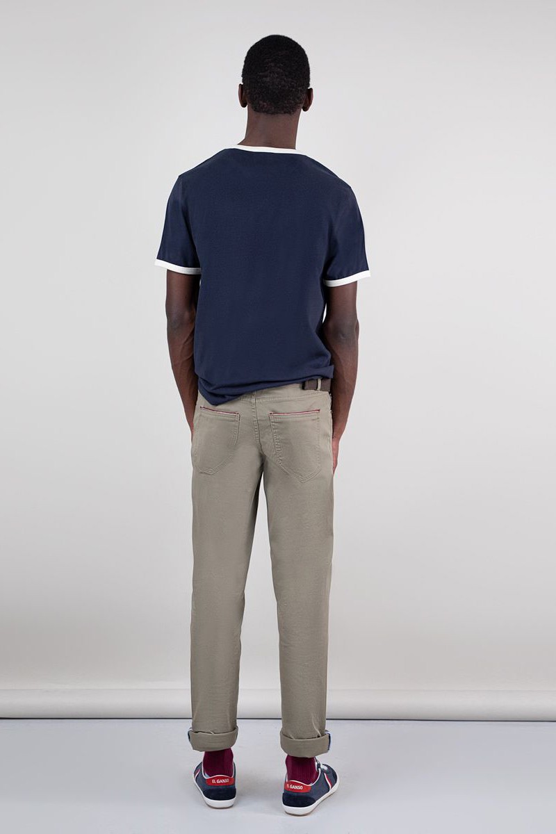  Camiseta Logo Ganso Marino 