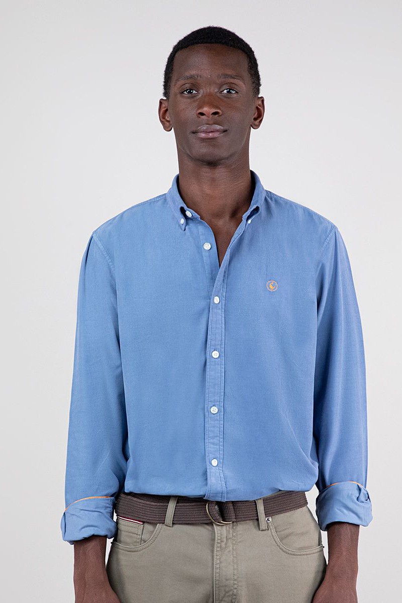 Camisa Pana Celeste