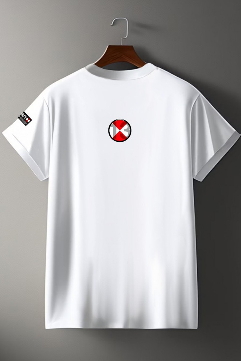  Camiseta de hombre Lasal FLY ROCK Blanco 