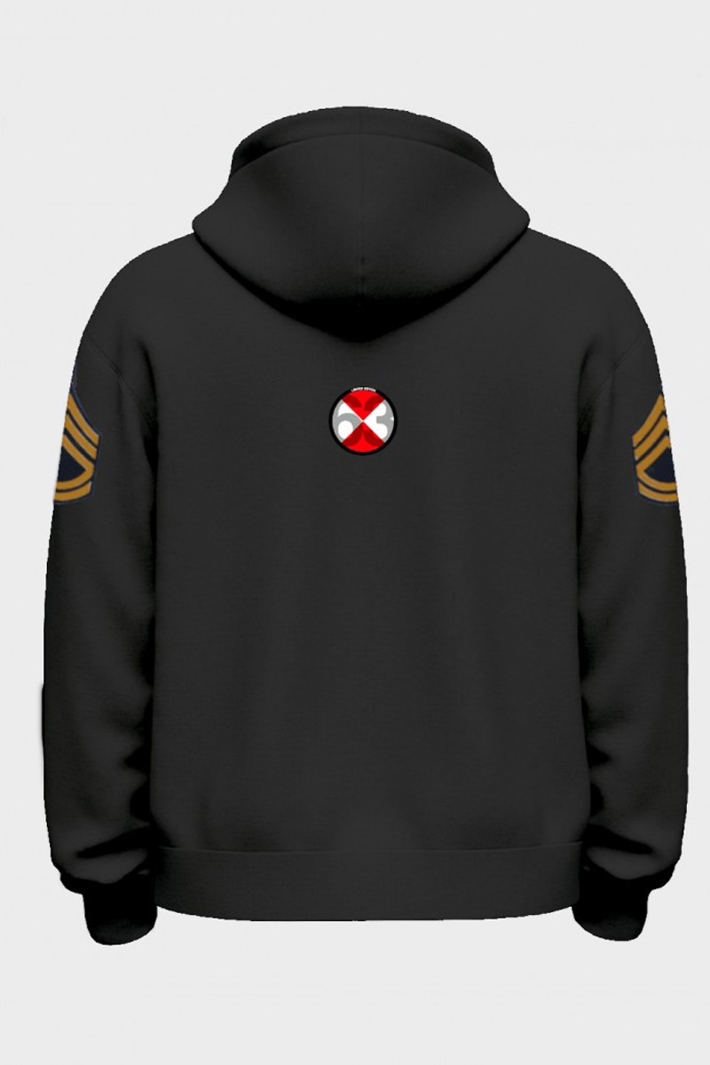 Sudadera de hombre Lasal STRIKE negro desgastado  2