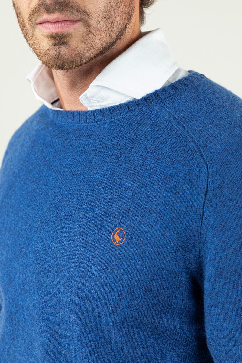 Jersey Merino Azul El Ganso  2