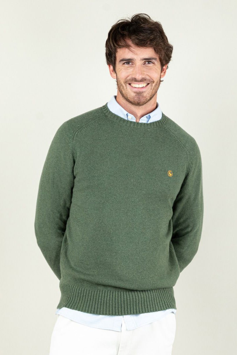 Jersey Merino Verde El Ganso