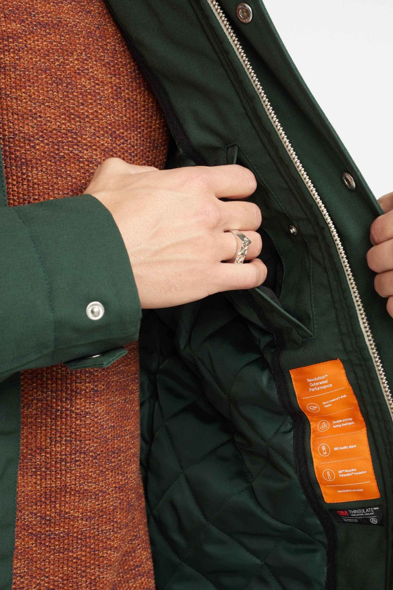  Parka Jacket / 7246 - Darkgreen Revolution 