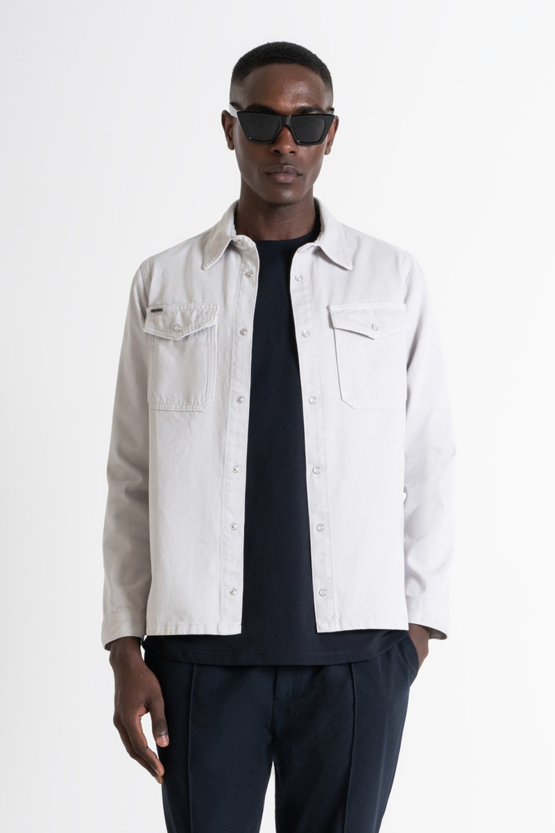  CAMISA REGULAR FIT DE DENIM CON BOLSILLOS ANTONY MORATO 