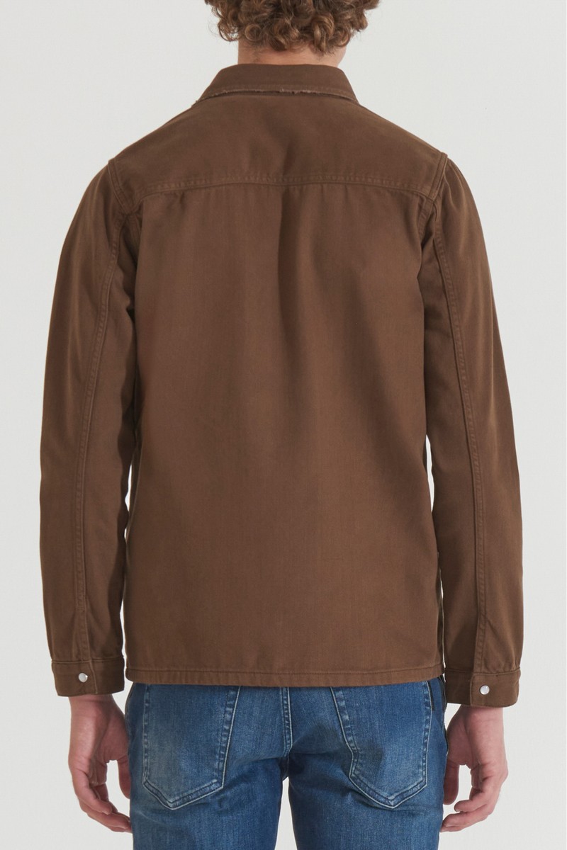  CAMISA REGULAR FIT DE TELA VAQUERA DE COLOR ANTONY MORATO 