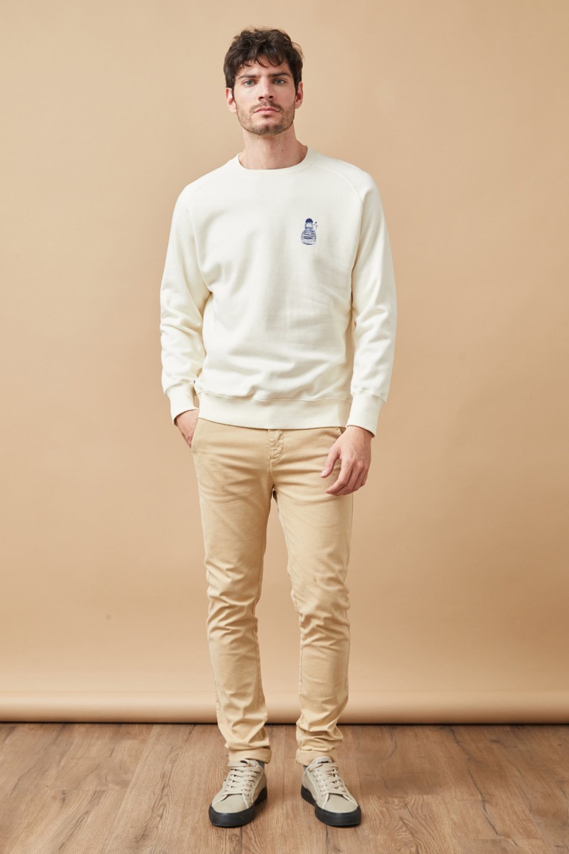  Sudadera Vainilla Marinero - Altonadock 