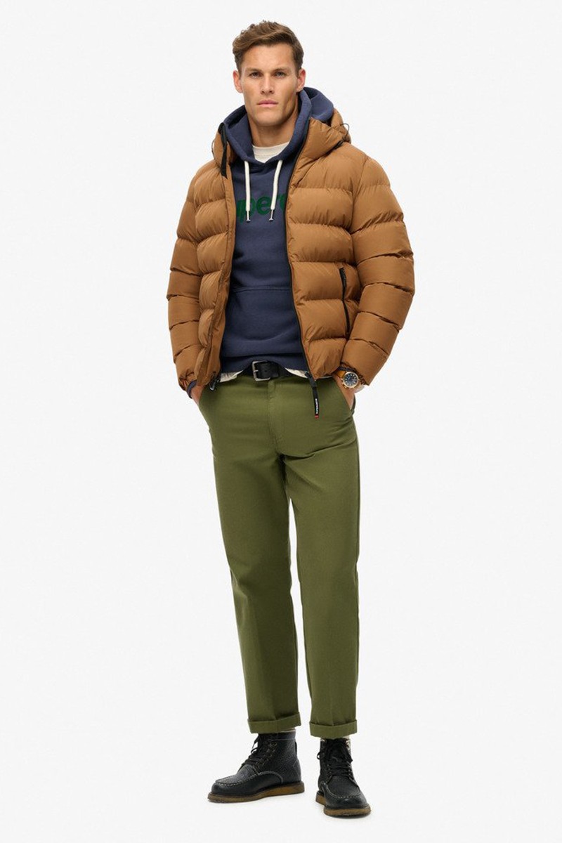  Chaqueta acolchada con capucha Sports  2