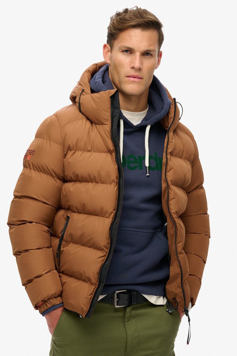  Chaqueta acolchada con capucha Sports 