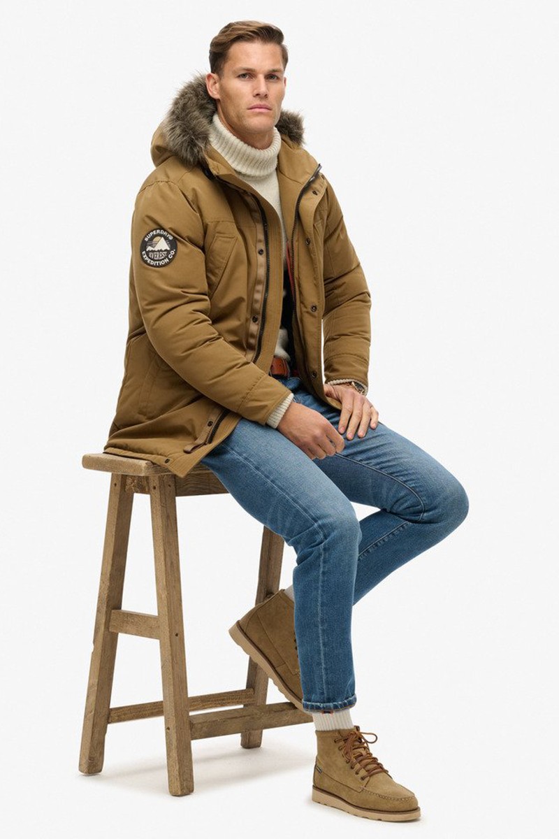  Parka Superdry de pelo sintético Everest  2