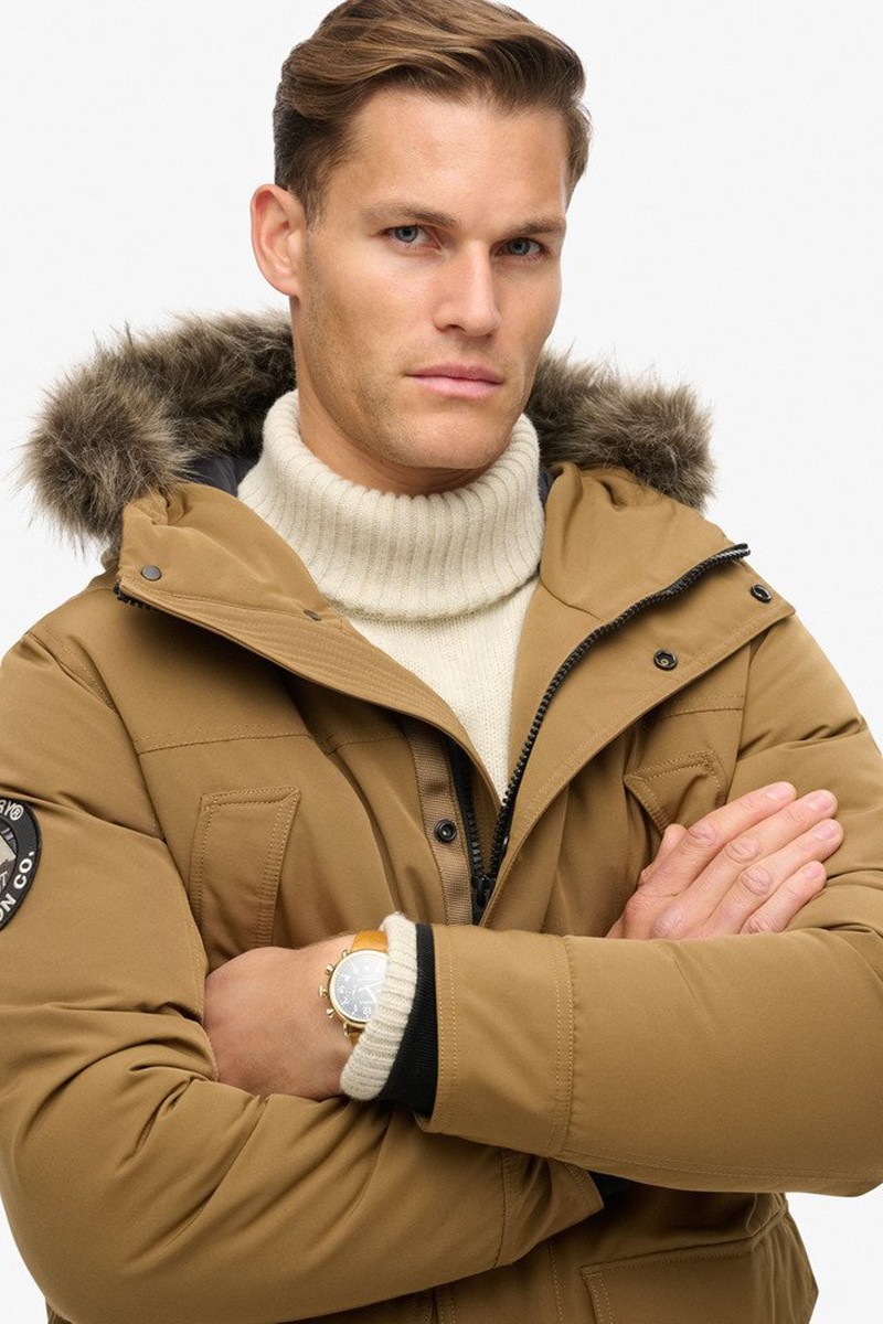  Parka Superdry de pelo sintético Everest 
