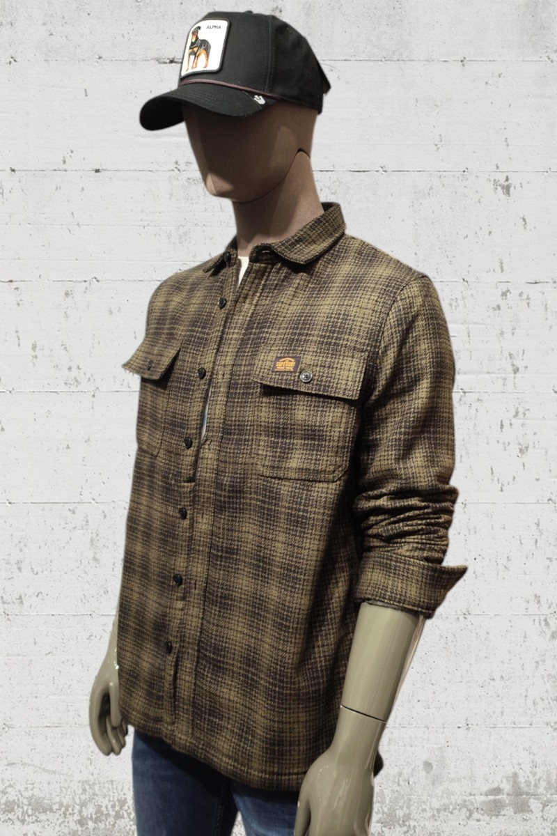 sobrecamisa leñadora Superdry  2