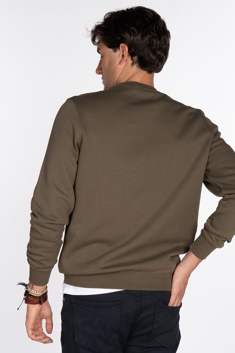  SUDADERA RETRO HOODIE GREEN BOTTLE HARPER AND NEYER 