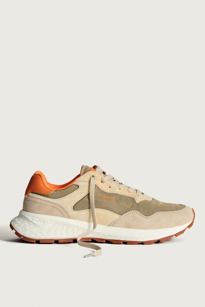 Zapatillas HOFF Santiago II : fusionan un diseño retro con materiales de alta calidad y una suela tipo gofre de 4.7 cm, perfectas para el uso diario con estilo y comodidad.  2