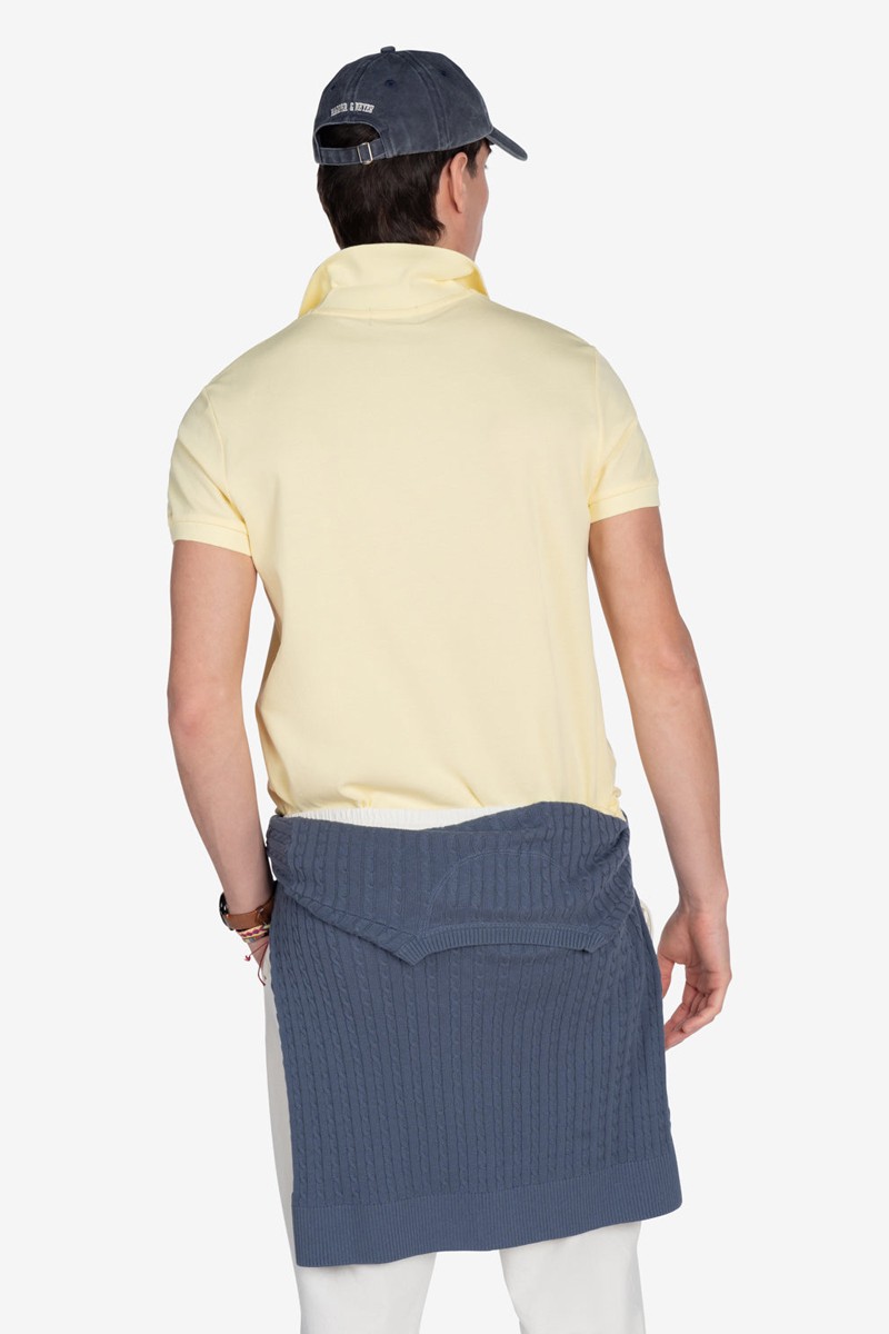   Polo Harper and Neyer Ayram Vainilla Yellow : diseño atemporal, cómodo y versátil. Perfecto para looks informales o con un punto más elegante. 