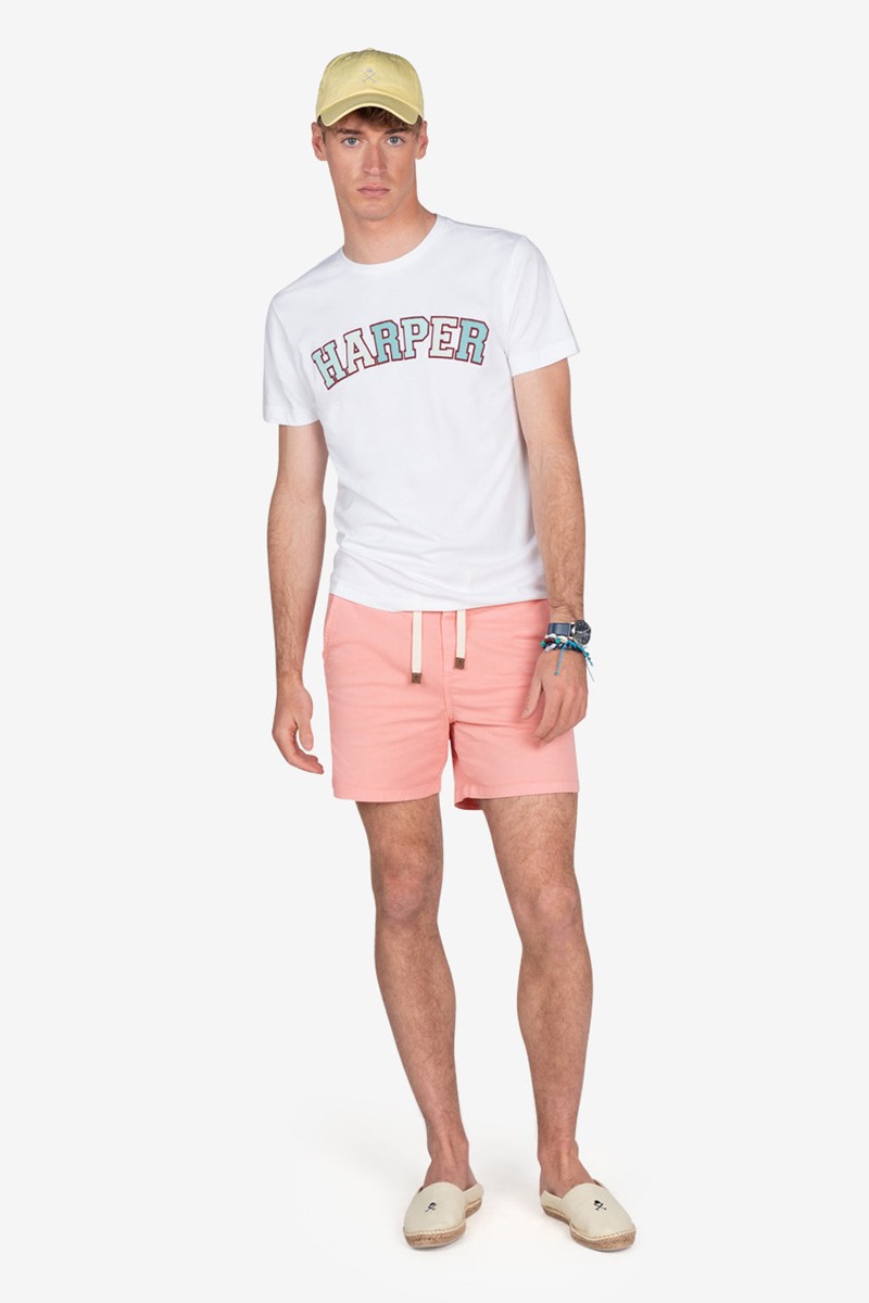   Camiseta Harper and Neyer Los Angeles White : logo multicolor, corte cómodo y un diseño veraniego con actitud fresca y urbana. 