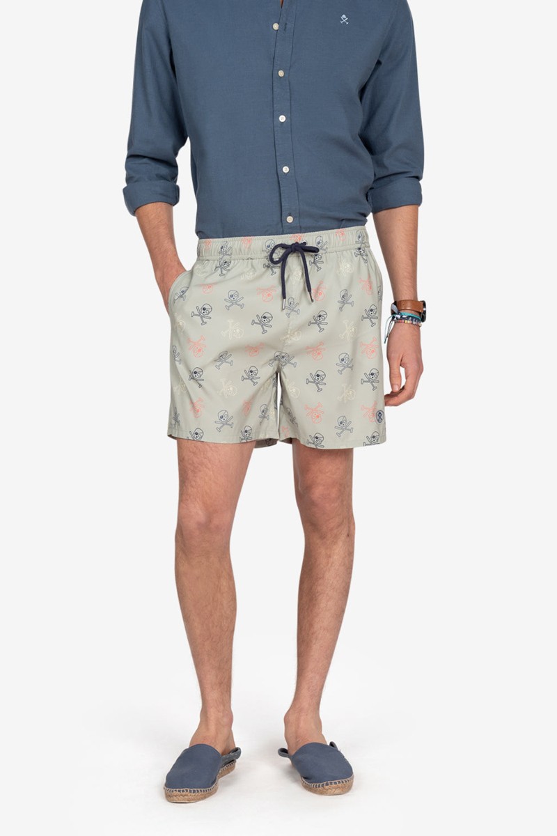   Bañador Harper and Neyer Hurricane Military Light : diseño ligero, ajuste cómodo y color neutro. Perfecto para disfrutar del verano con estilo. 