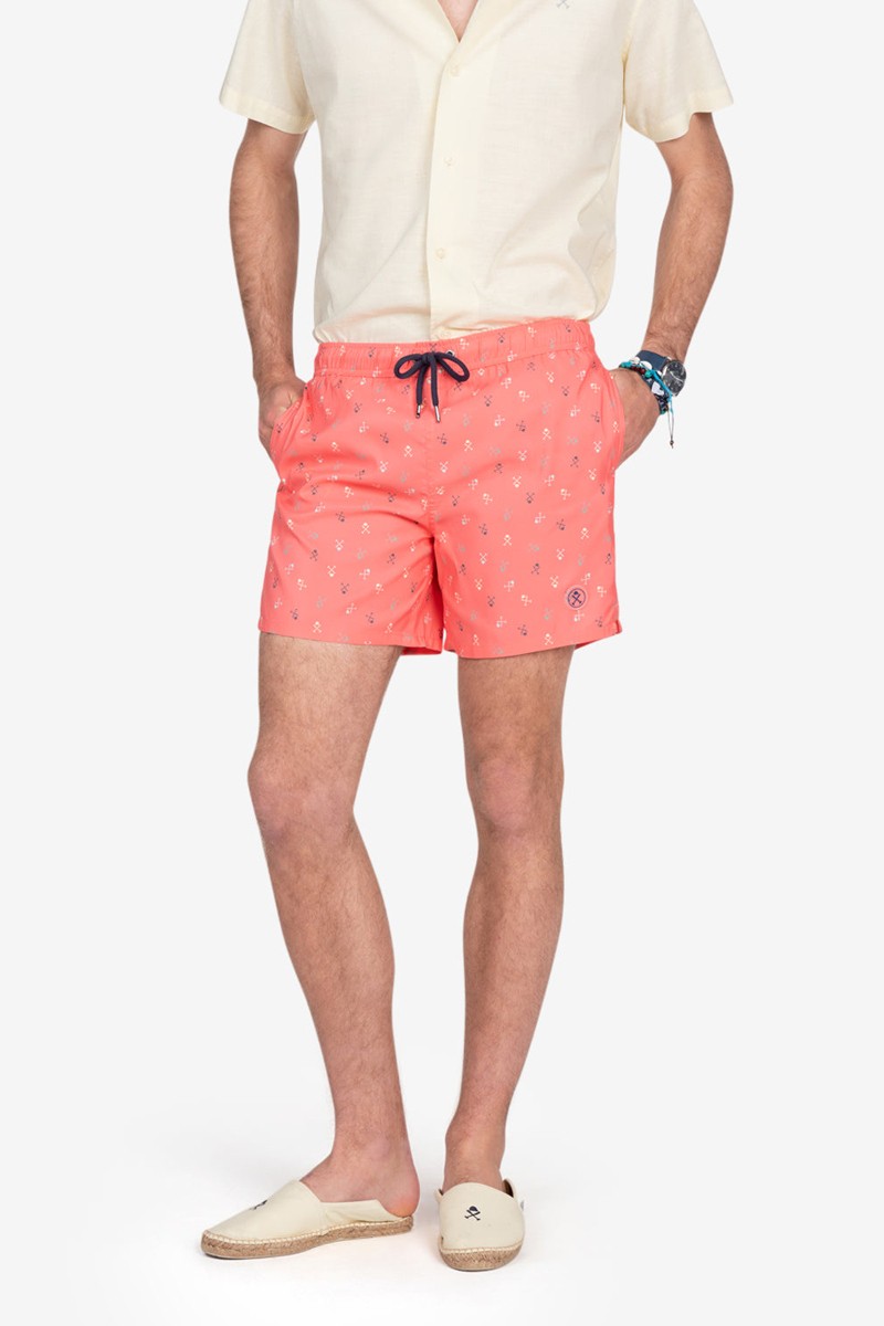   Bañador Harper and Neyer Icon Light Coral : diseño ligero, ajuste cómodo y color suave. Ideal para un verano con estilo relajado. 