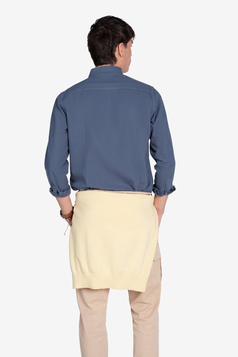   Camisa Harper and Neyer Veneto Wash Blue : algodón 100%, corte regular y logo bordado. Estilo clásico para cualquier ocasión. 