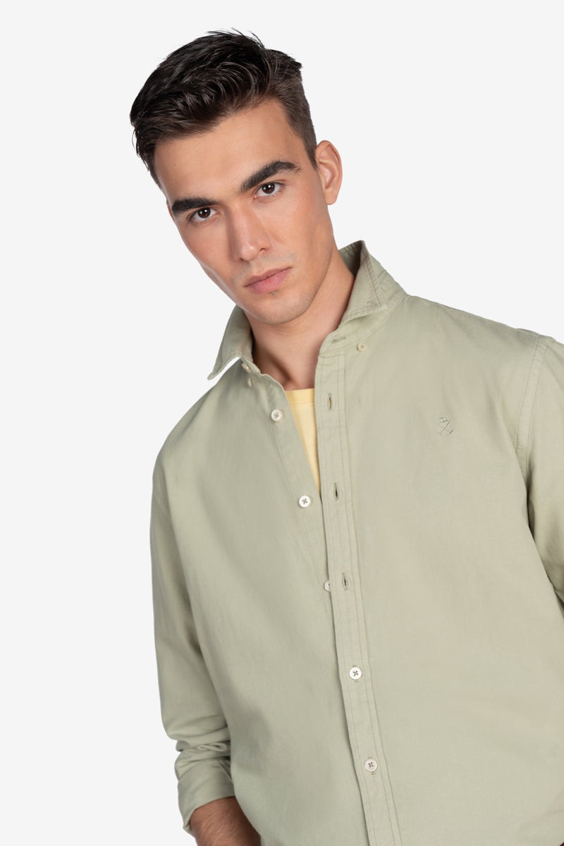   Camisa Harper and Neyer Veneto Military Light : estilo clásico en algodón 100%, corte regular y logo bordado. Sofisticación casual. 
