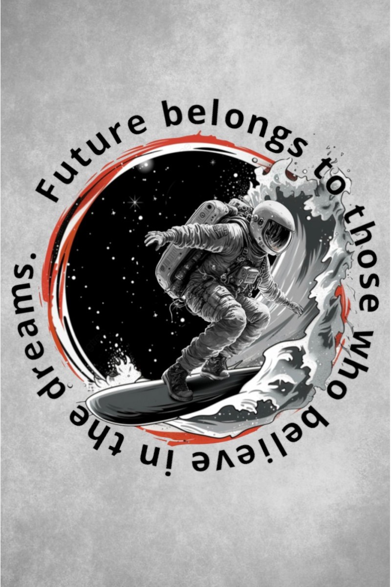 Camiseta La Sal DREAMS blanca con diseño inspirador, edición limitada de 100 unidades numeradas.  2