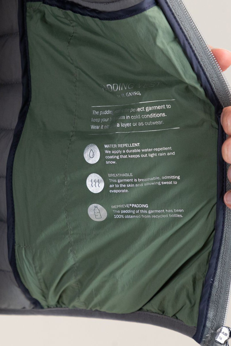  Chaleco acolchado gris El Ganso, ligero y cómodo. Ideal para entretiempo y para completar tus looks casuales con estilo. 