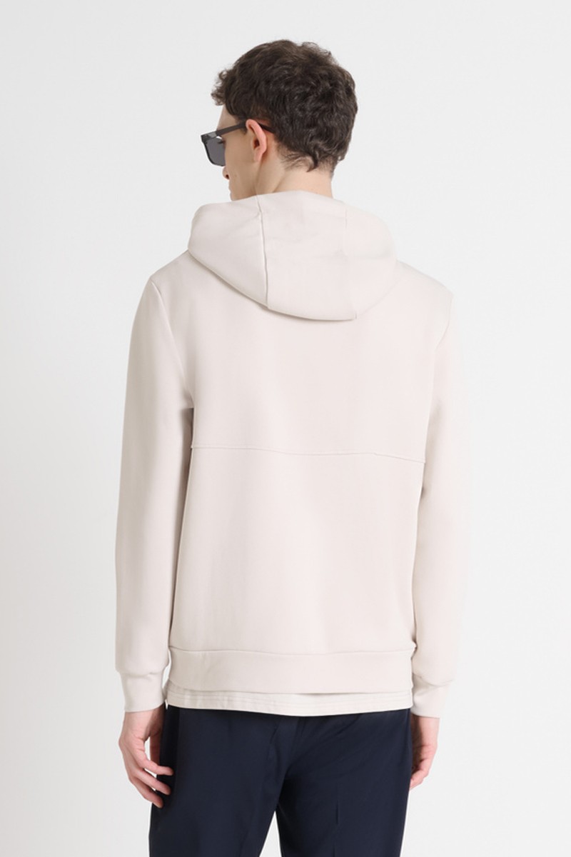 Sudadera Antony Morato Regular Fit de algodón con logotipo. Estilo urbano y confort para tu día a día.  2