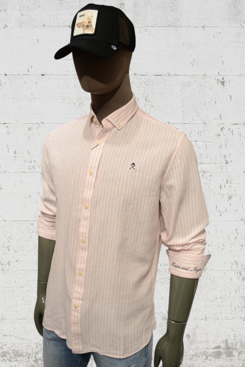  Camisa de manga larga Harper and Neyer, con corte elegante y detalles cuidados. Ideal para vestir con estilo en cualquier ocasión.  2