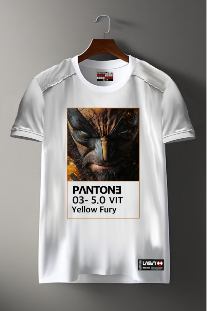 Camiseta en algodón blanco con diseño “long back”, estampado digital frontal y edición limitada numerada de 100 unidades.  2