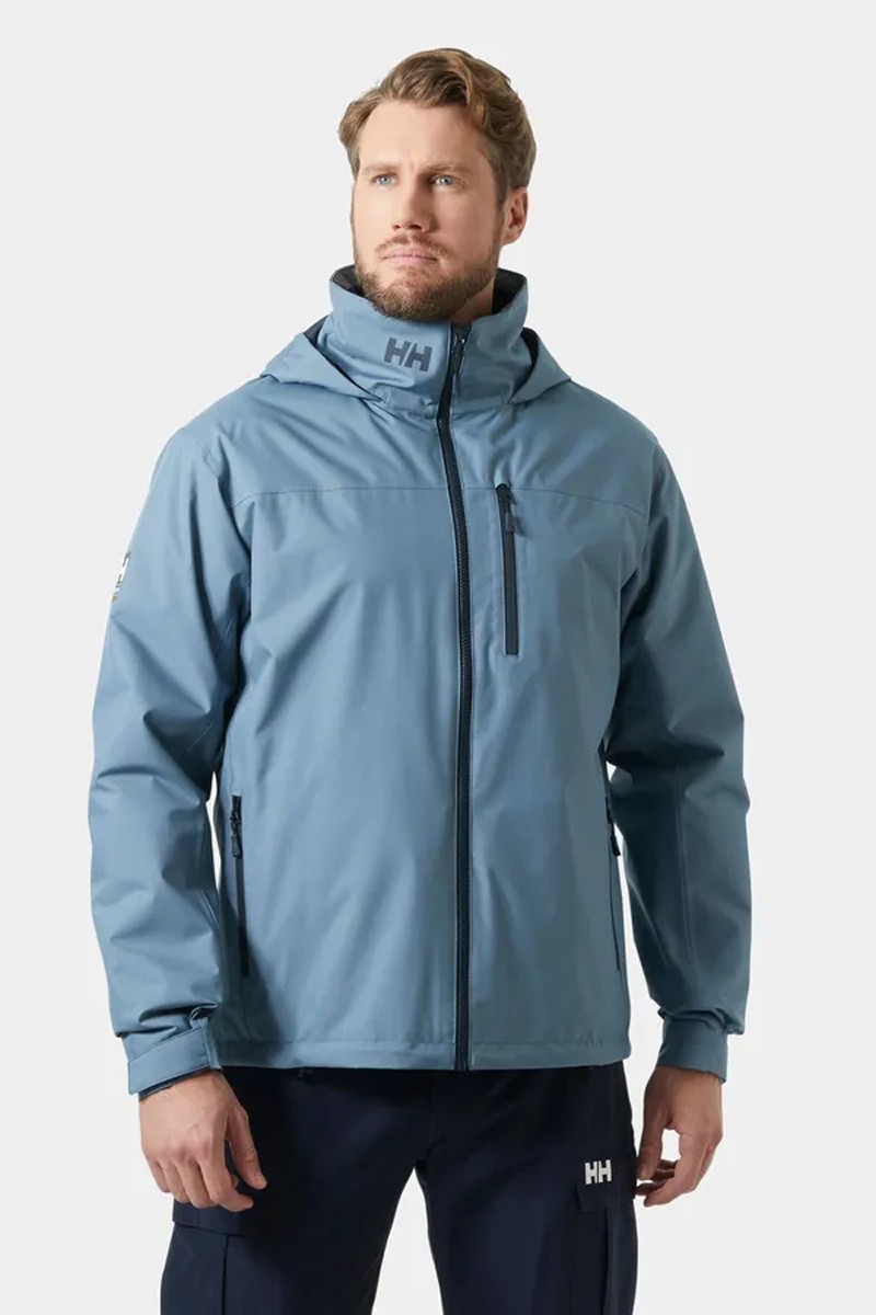  Chaqueta Helly Hansen Crew Midlayer 2.0 impermeable con tecnología Helly Tech® y forro Polartec®. Ideal para vela o uso urbano. 