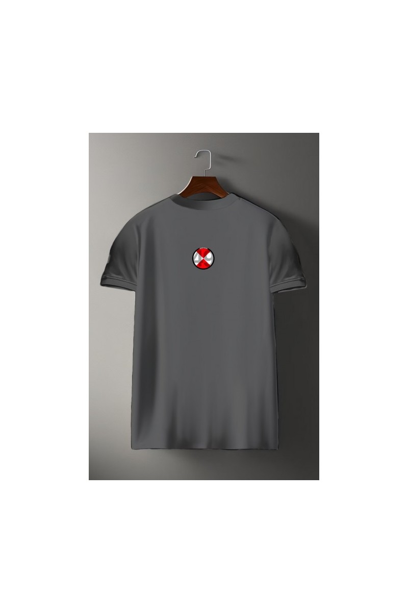  Camiseta LaSaL Moto gris, 100 % algodón, corte regular fit y diseño gráfico. Edición limitada numerada de 100 unidades — ideal para un estilo urbano con identidad. 