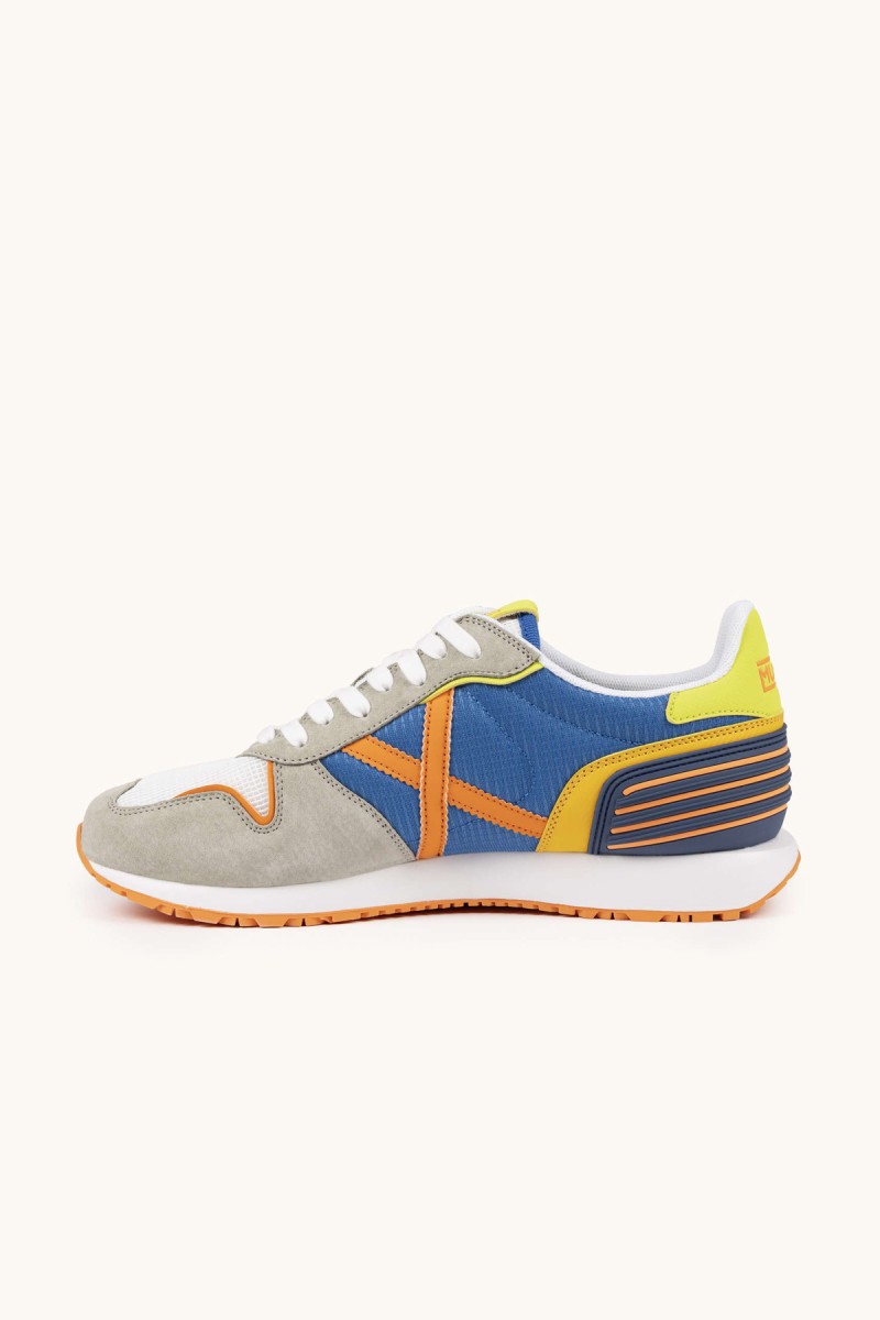  MUNICH MASSANA CLUB 605 Zapatillas Retro Running con Paneles Contrastados  2