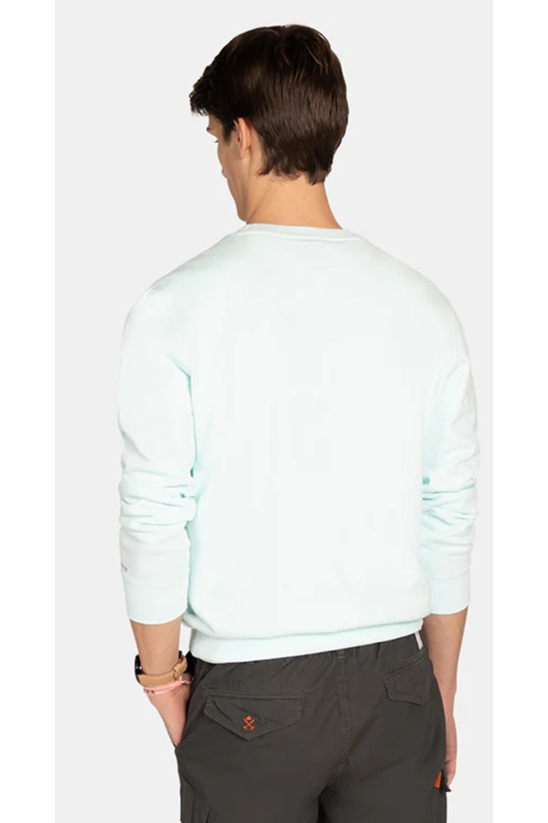  Sudadera Harper con logo bordado, cómoda y versátil, ideal para looks urbanos con estilo atemporal. 