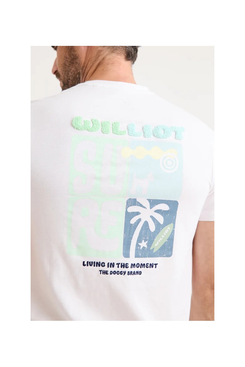  Camiseta Williot cómoda y versátil, perfecta para looks urbanos con estilo relajado. 
  