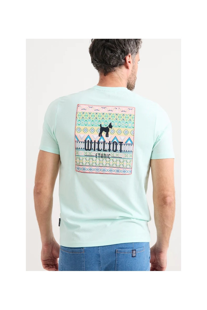  Camiseta Williot cómoda y versátil, perfecta para looks urbanos con estilo relajado. 