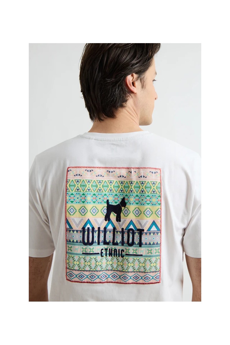 Camiseta Williot cómoda y versátil, perfecta para looks urbanos con estilo relajado. 