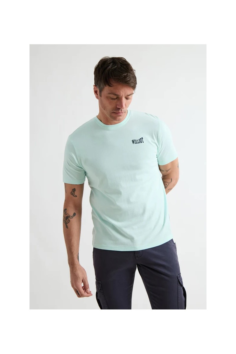  Camiseta Williot cómoda y versátil, perfecta para looks urbanos con estilo relajado. 