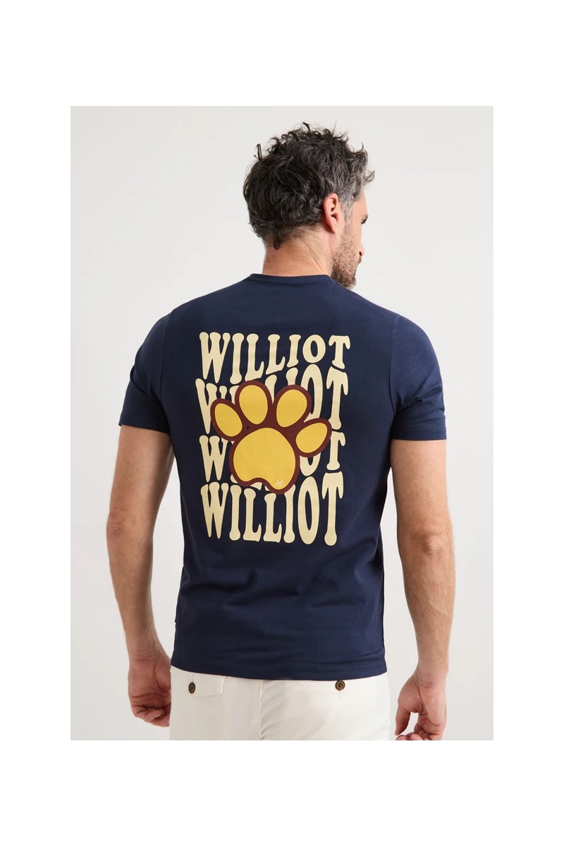  Camiseta Williot cómoda y versátil, perfecta para looks urbanos con estilo relajado. 
