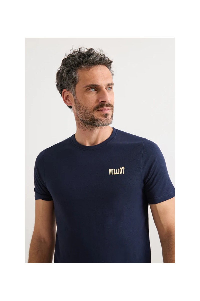  Camiseta Williot cómoda y versátil, perfecta para looks urbanos con estilo relajado. 
