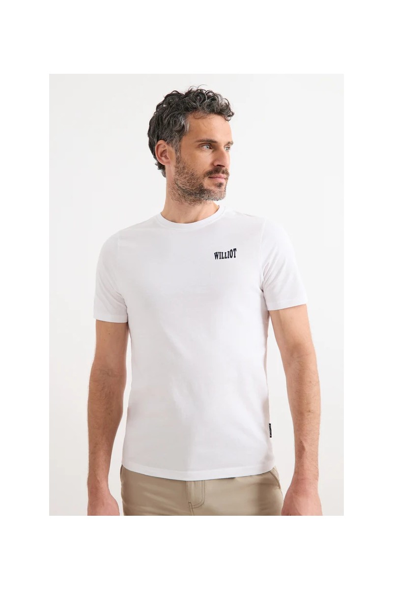  Camiseta Williot cómoda y versátil, perfecta para looks urbanos con estilo relajado. 