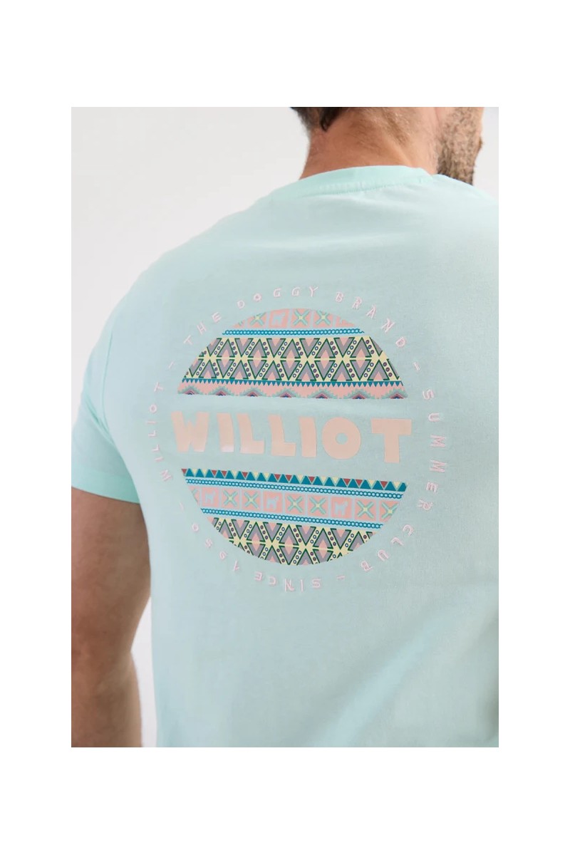  Camiseta Williot cómoda y versátil, perfecta para looks urbanos con estilo relajado. 