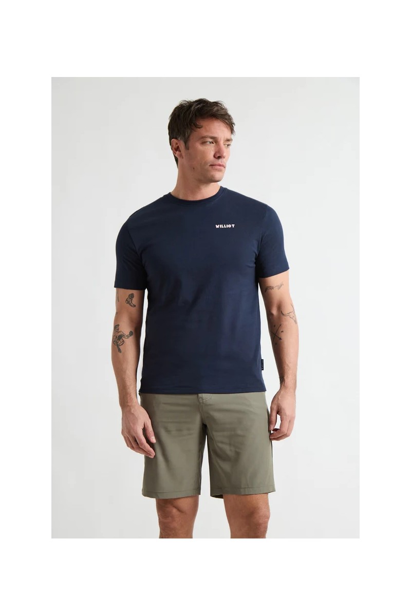 Camiseta Williot cómoda y versátil, perfecta para looks urbanos con estilo relajado. 