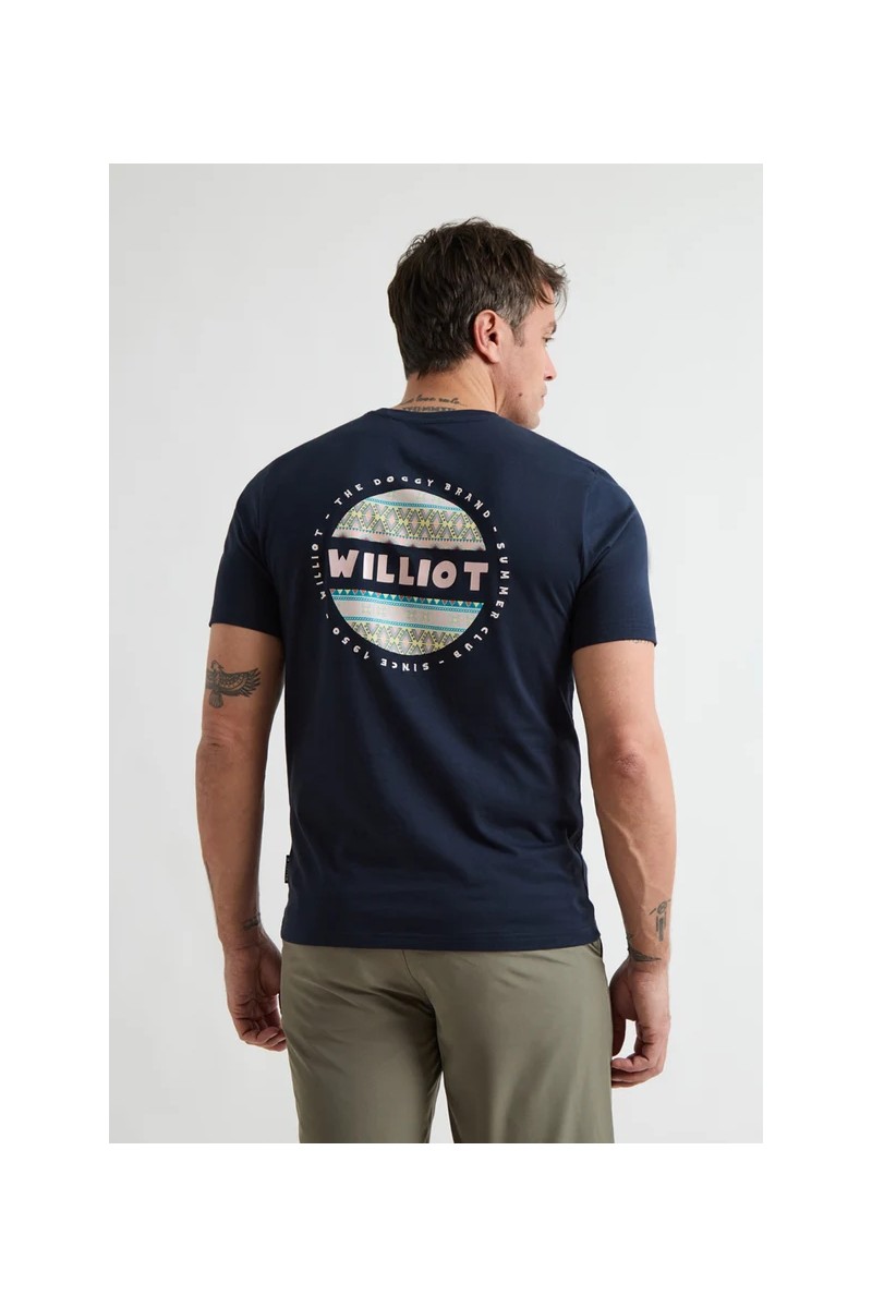  Camiseta Williot cómoda y versátil, perfecta para looks urbanos con estilo relajado. 