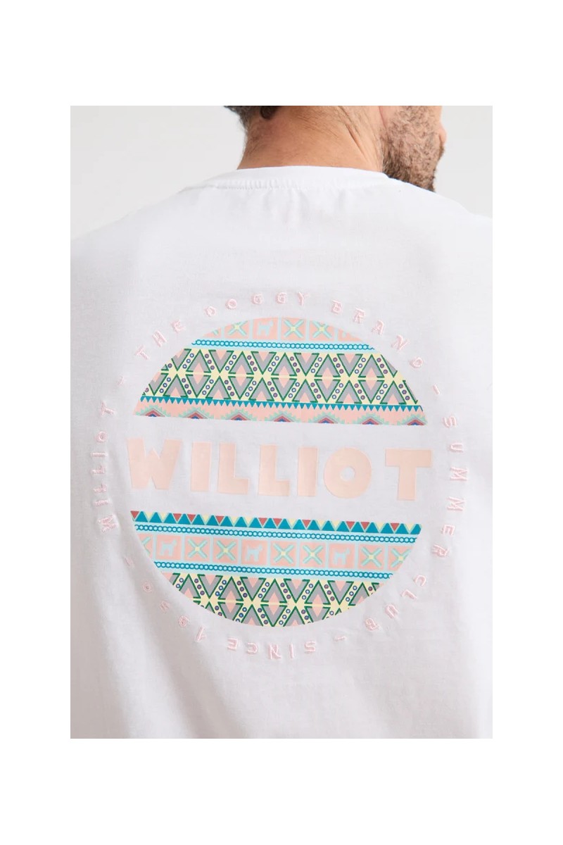  Camiseta Williot cómoda y versátil, perfecta para looks urbanos con estilo relajado.  2