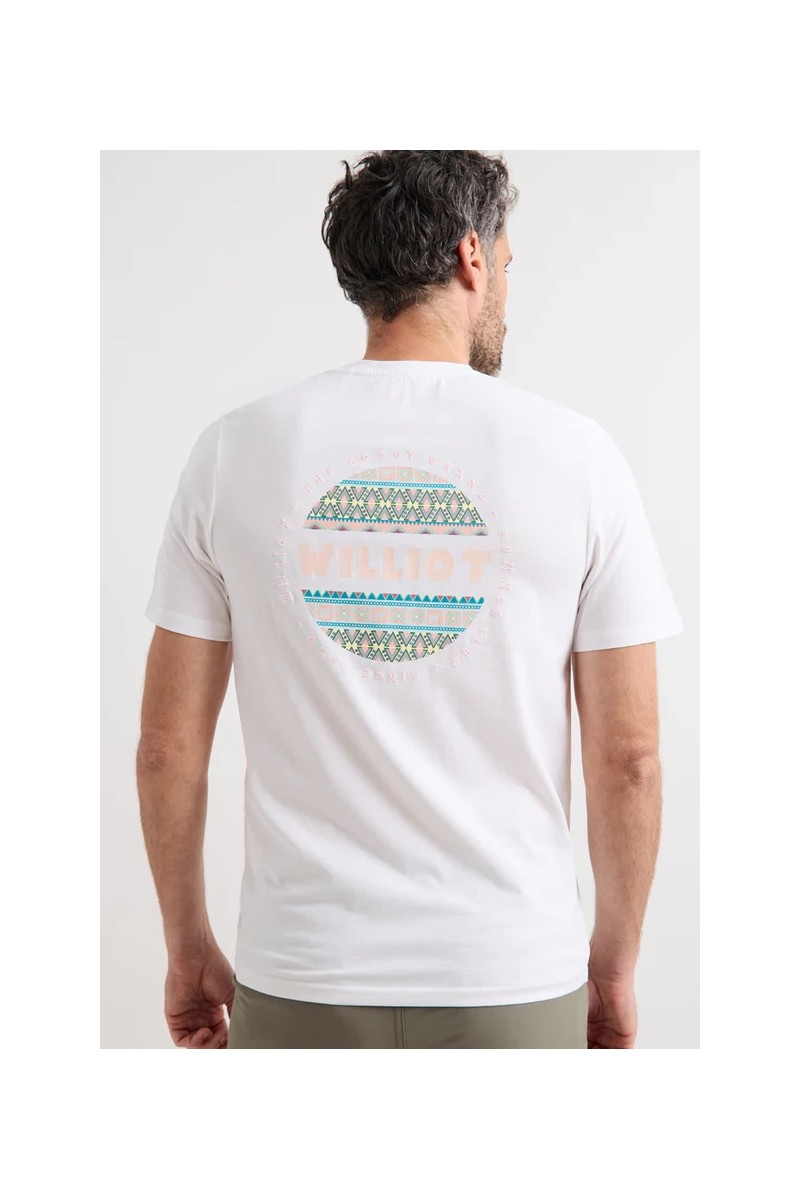  Camiseta Williot cómoda y versátil, perfecta para looks urbanos con estilo relajado. 