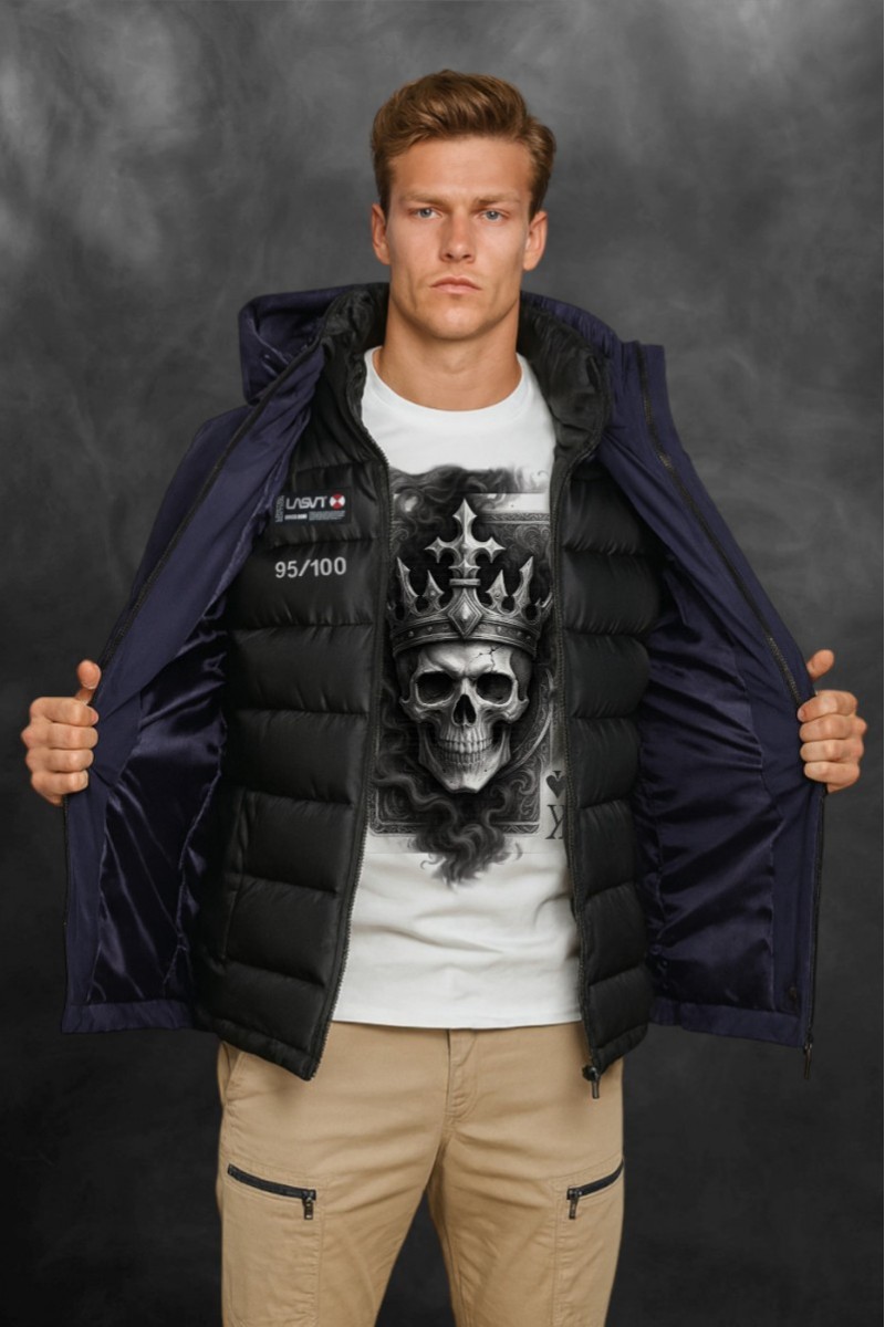  Cazadora La Sal 3 en 1 azul edición limitada, versátil y con estilo urbano para cualquier situación. 