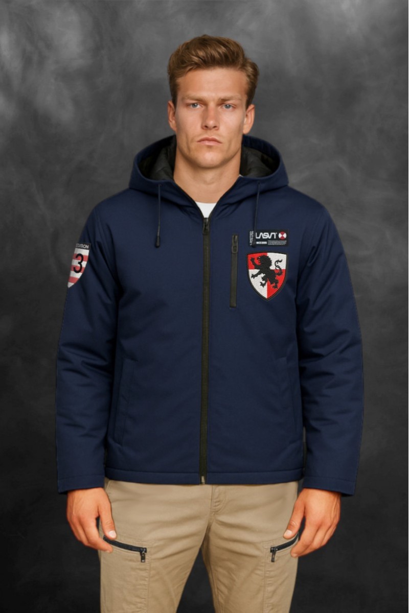  Cazadora La Sal 3 en 1 azul edición limitada, versátil y con estilo urbano para cualquier situación. 