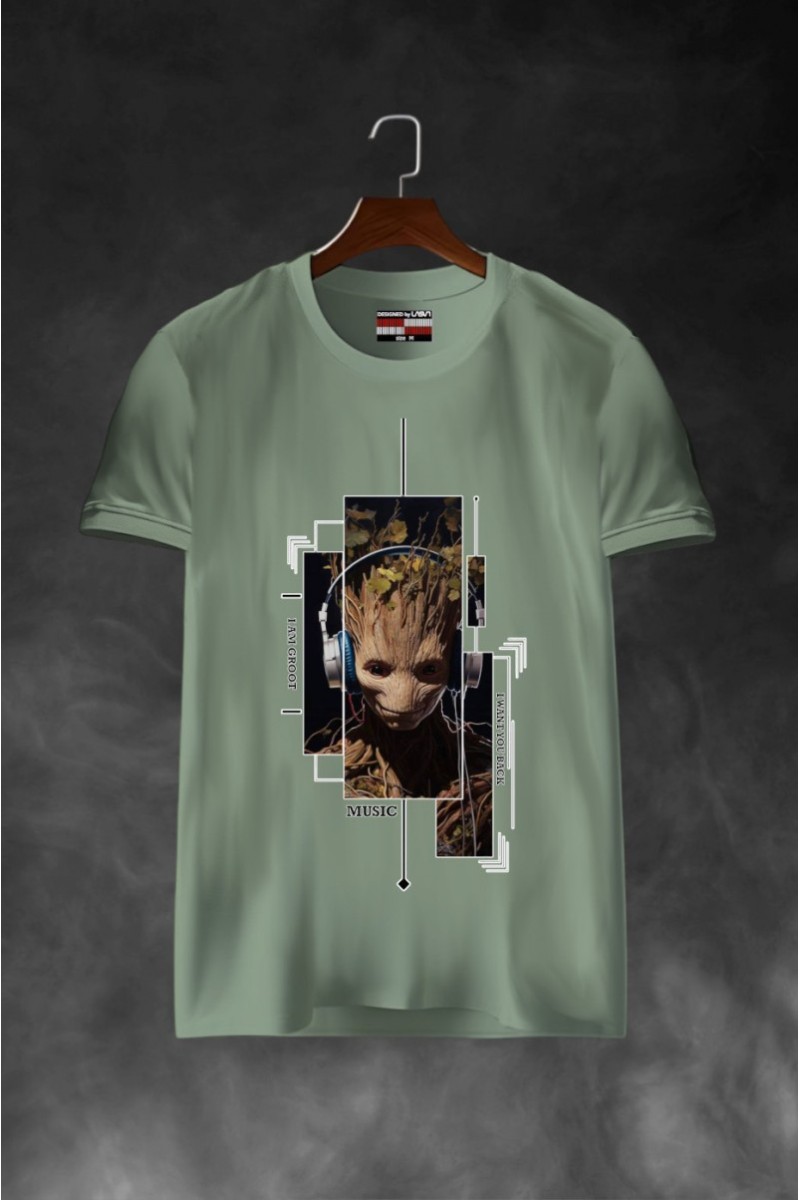  Camiseta La Sal en kaki edición limitada, con diseño gráfico y estilo urbano para looks con carácter. 